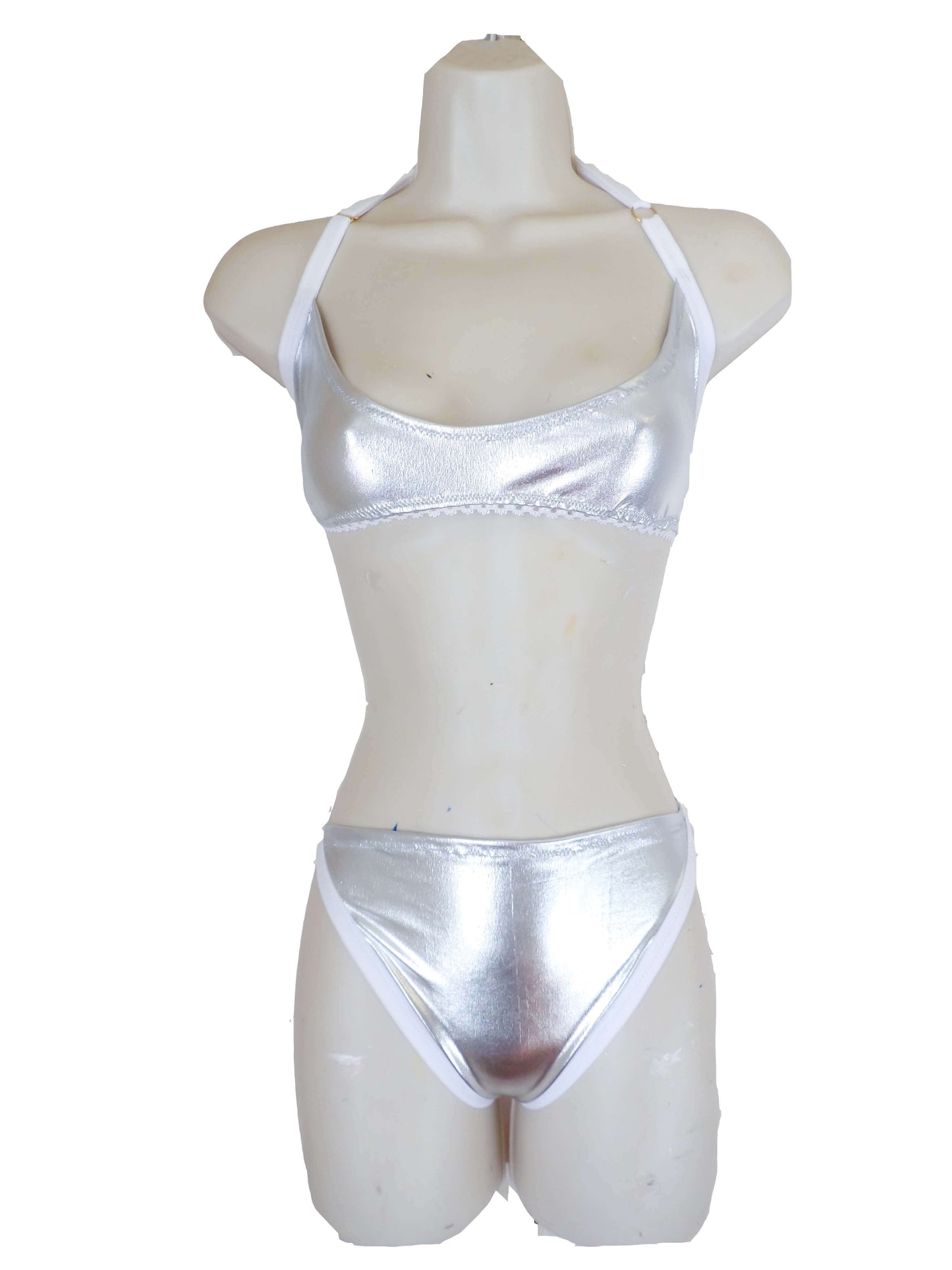 Super Silver Tiny Bralette