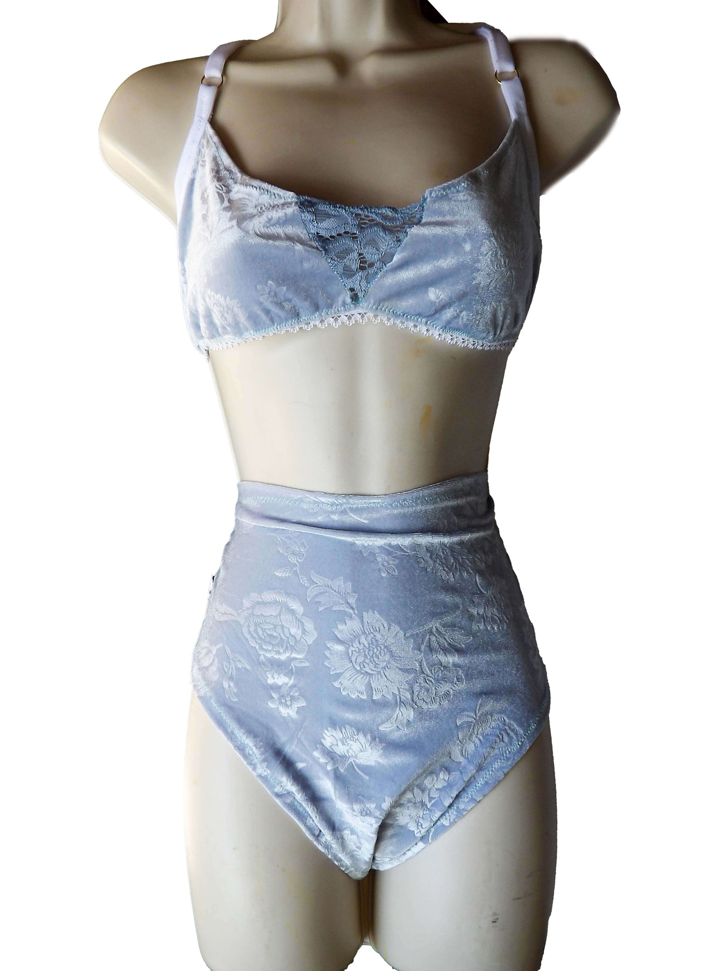 Velvet Blues Booty Shorts