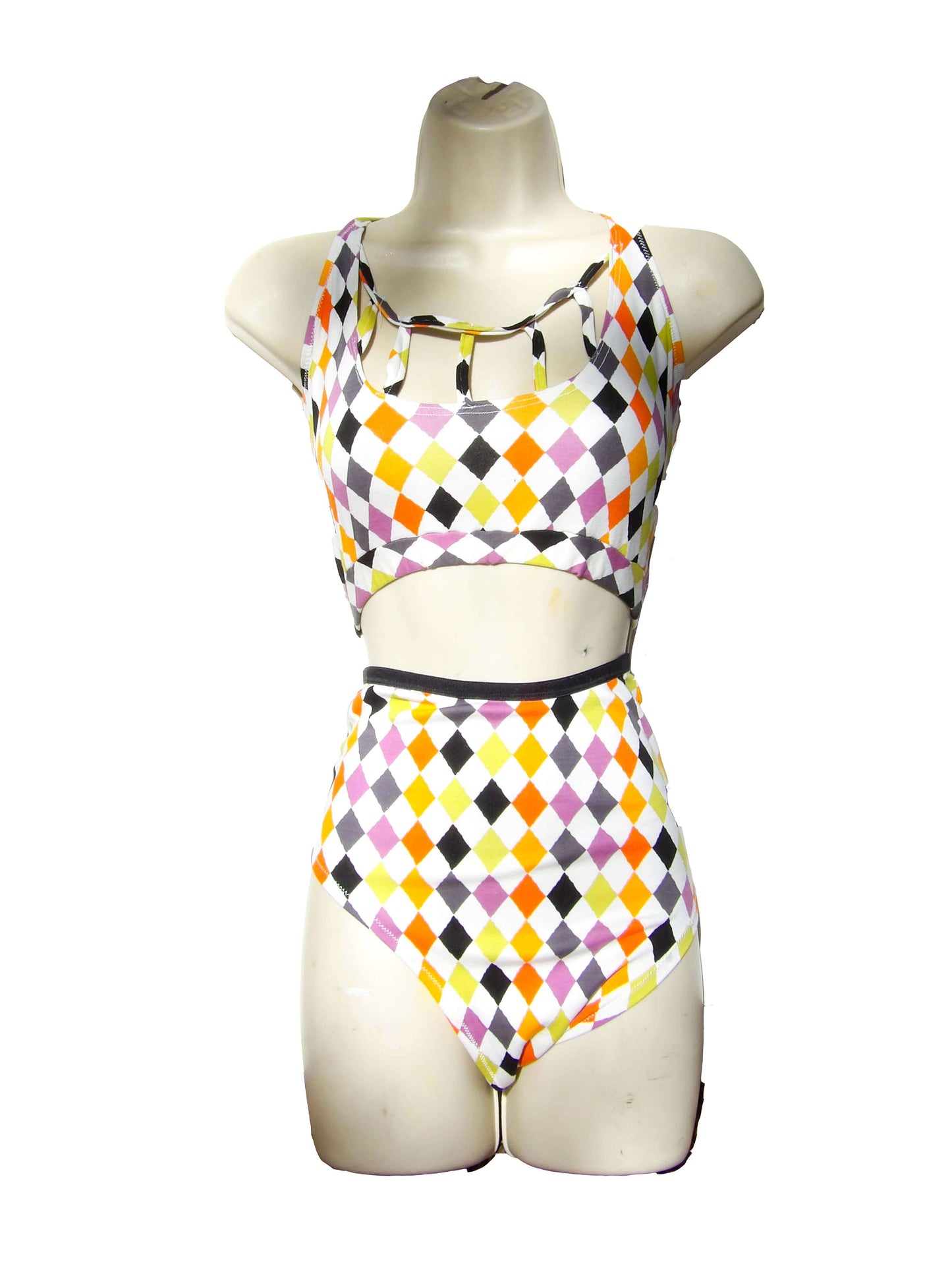 Carnival Cutout Crisscross Bralette