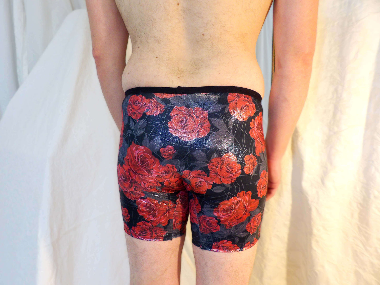 Glossy Roses Essential Boxer Briefs