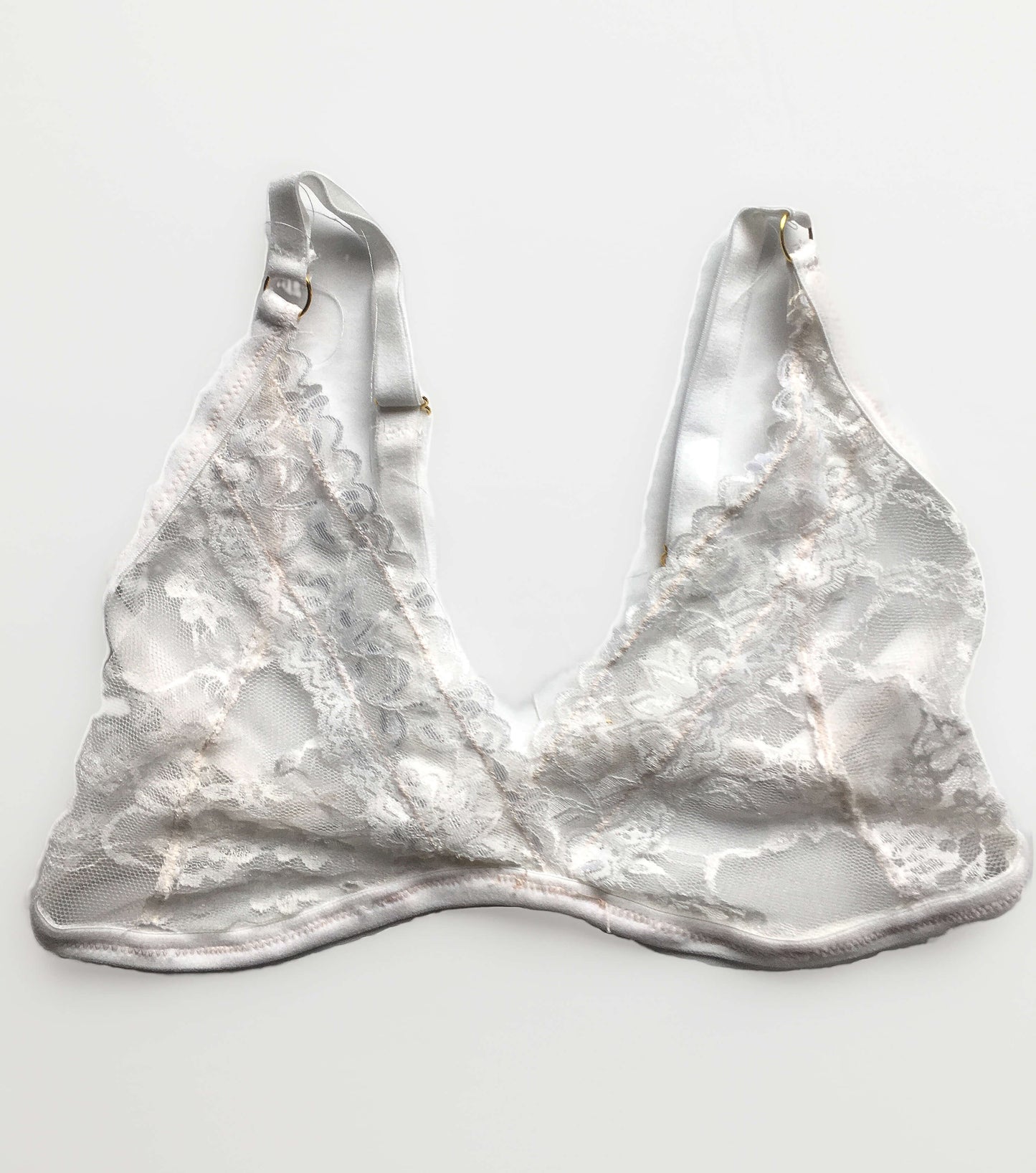 Giselle Floral Lace Triangle Bralette