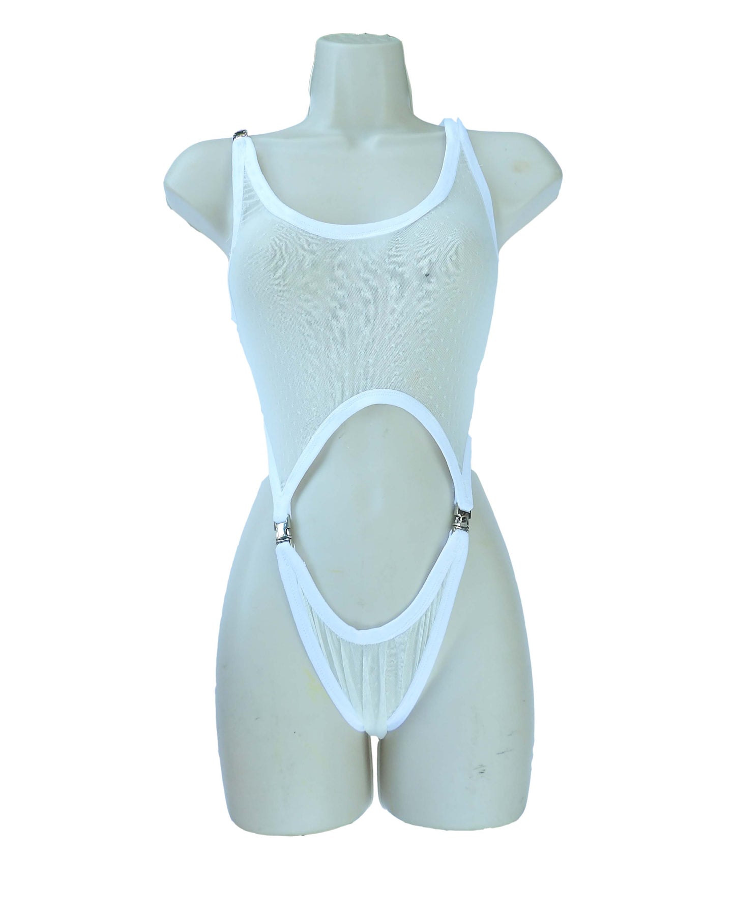 sheer lingerie on mannequin