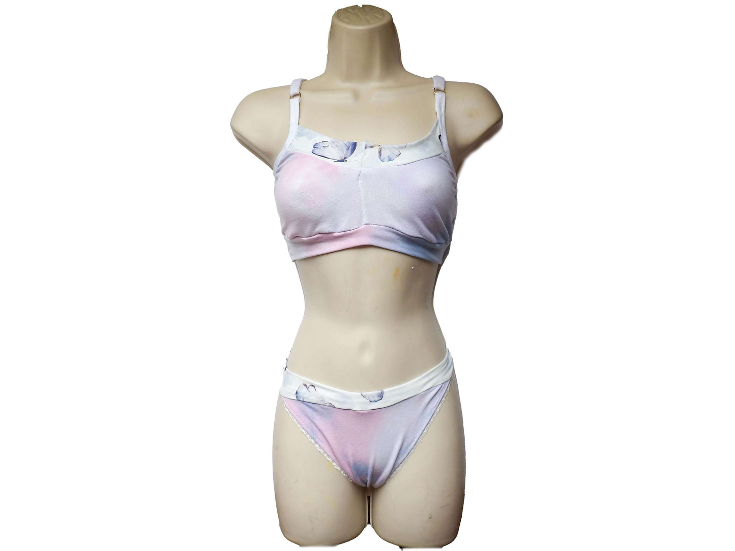 Tie Dye and Butterflies Essentials Thong