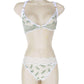 Dragonflies and Floral Triangle Essential Bralette