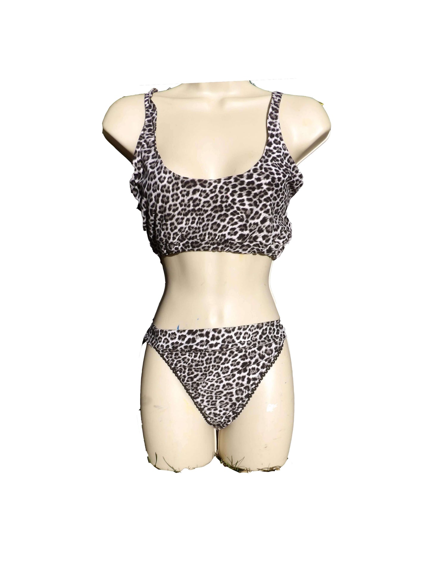 Monochromatic Cheetah Classic Bralette