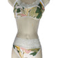 floral lingerie on mannequin