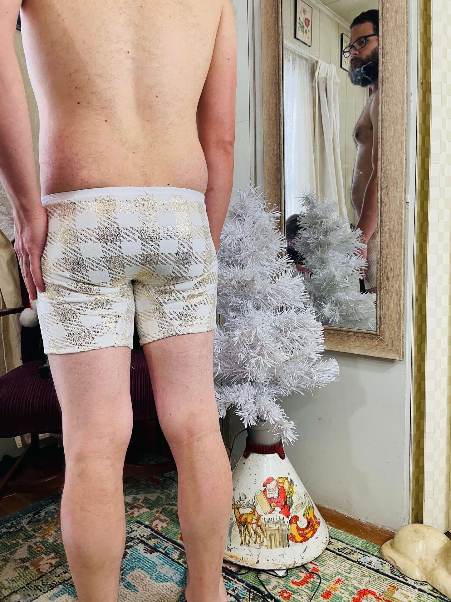 Gold Gift Wrapped Winter Essential Boxer Briefs