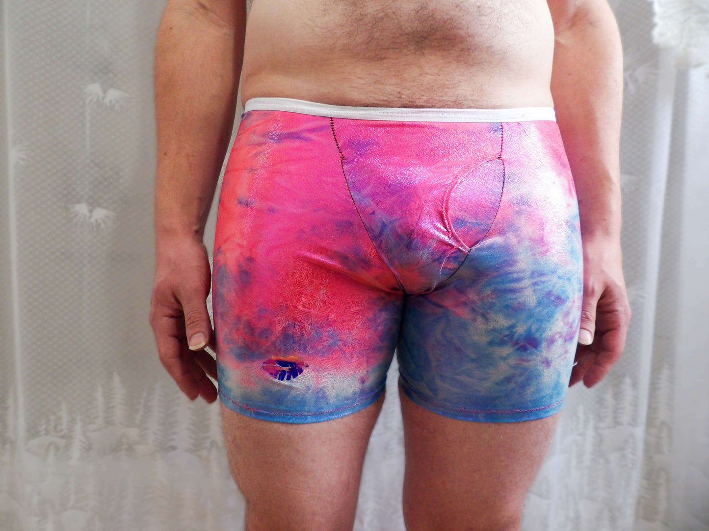 One Kiss Tie Dye Iridescent Essential Boxer Briefs