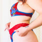 Spidey Red Lace Superhero Gstring Thong