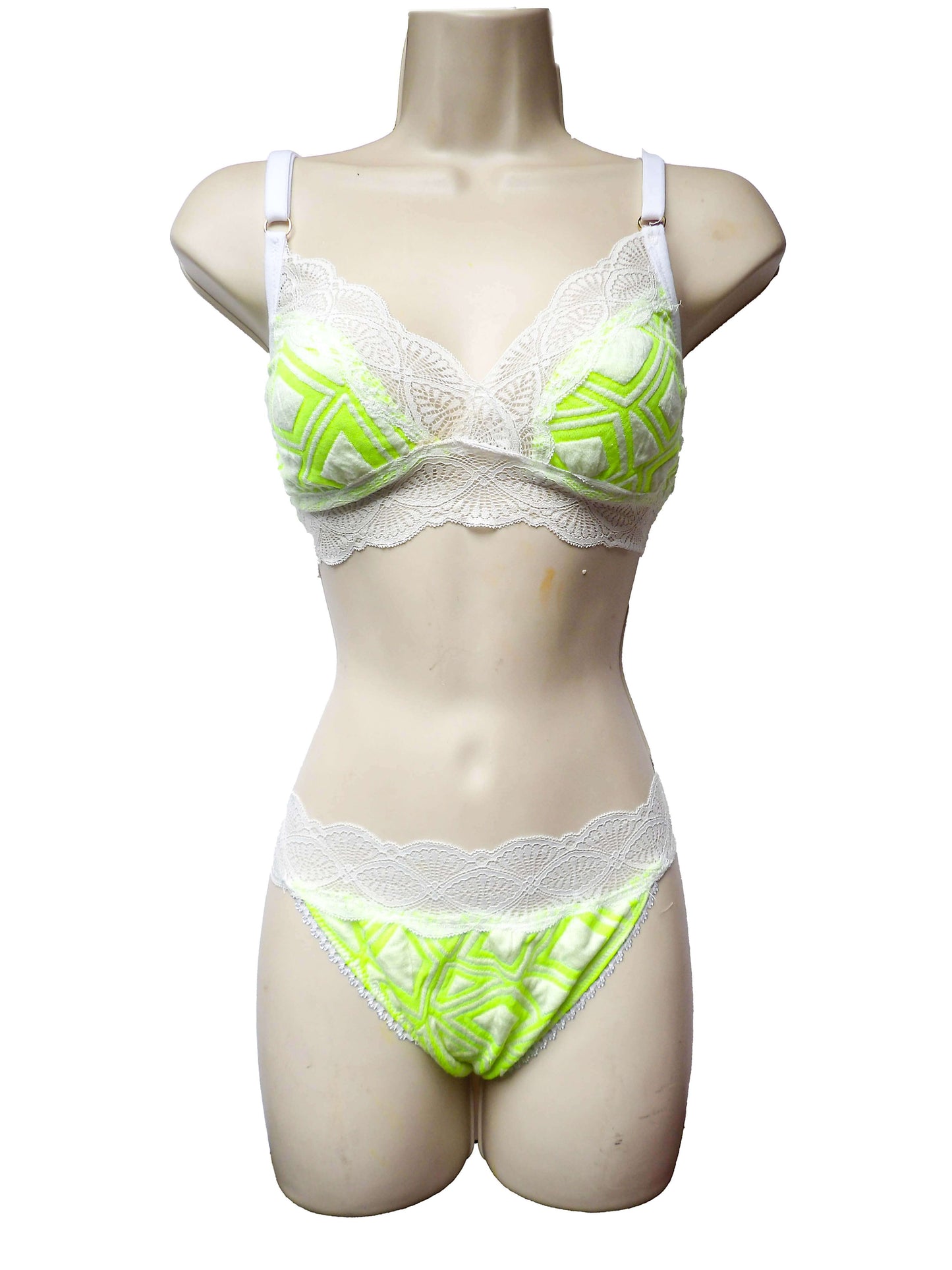 Neon Triangles Essentials Thong