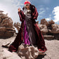Rose Red Occult Robe with Front Closures and Giant Hood and Oversized sleeves, red witch robe, warkock robe, blood red cloak, wine red robe